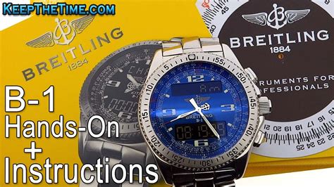 breitling uhrzeit einstellen|authentic breitling watches.